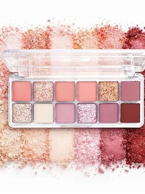 Target Pink & Peach Eyeshadow Palette - 12 Shade Everyday Glam